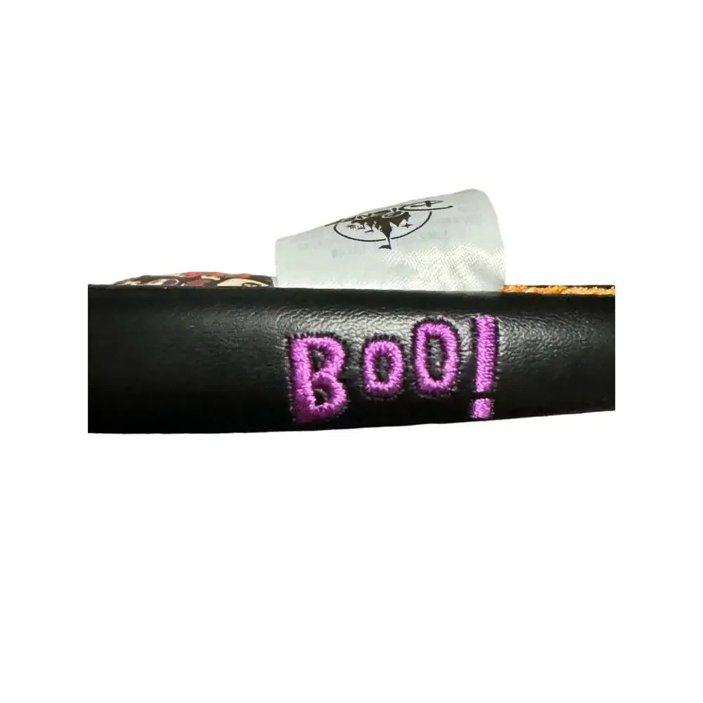 Disney Minnie Mouse Boo Halloween Ghost Pumpkin Bow Ears Headband RETIRED! NEW